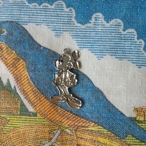 Sterling Silver Mickey Mouse Pendant